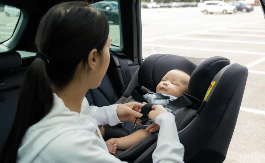 Convertible car seats are fit for newborns with proper padding and recline angle.