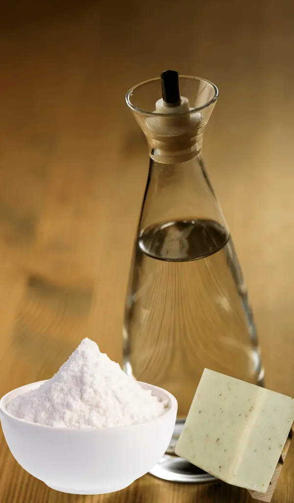Natural, non-toxic and eco-friendly cleaning supplies for baby car seat care at home.