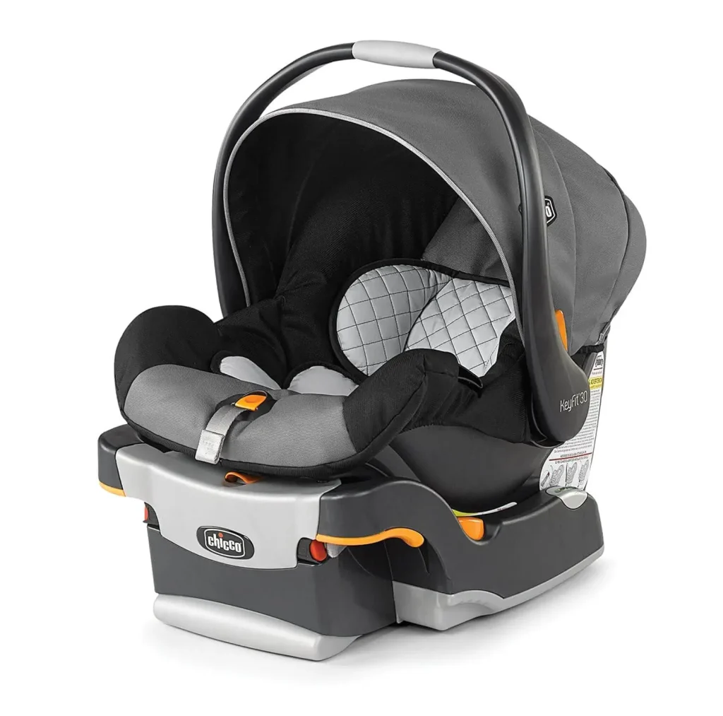 Chicco KeyFit 30 Infant Car Seat in Orion – best for first-time parents