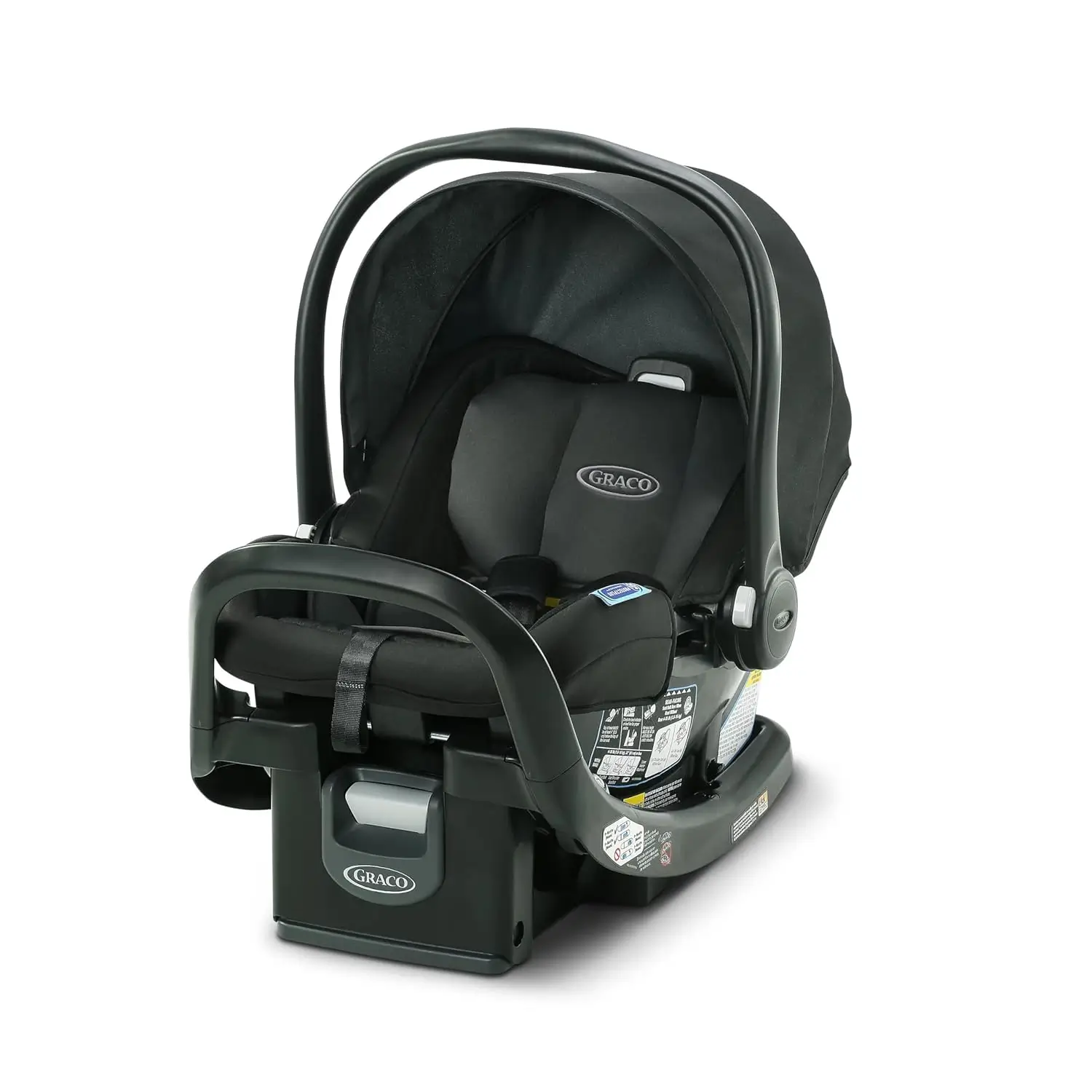 Graco SnugRide SnugFit Infant Car Seat in Gotham &ndash; best for first-time parents