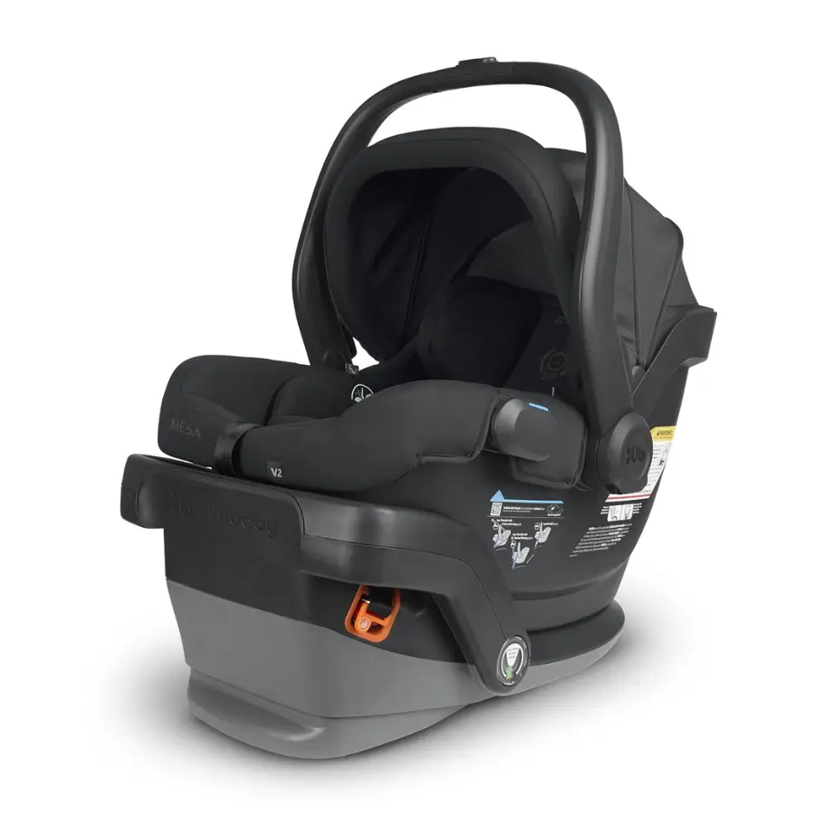 UPPAbaby Mesa V2 Infant Car Seat in Jake Black with Base &ndash; Rear-Facing for Newborn Safety