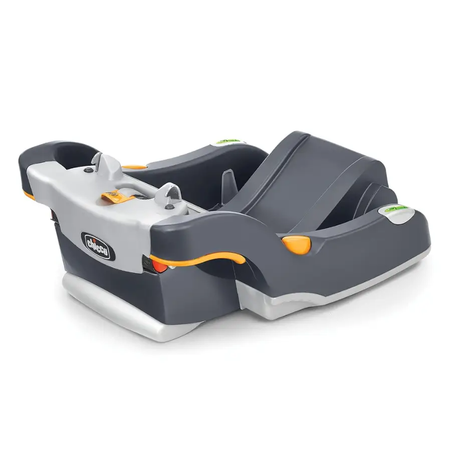 Chicco KeyFit Car Seat Base with LATCH and seat belt install, fits KeyFit 30 seats.