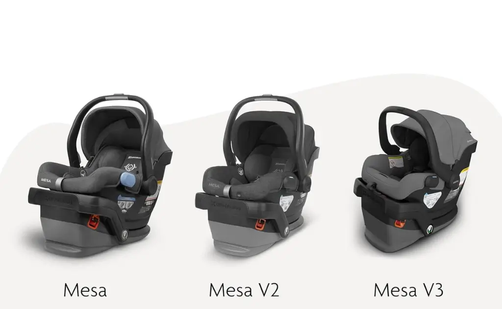 UPPAbaby Extra Mesa Base compatible with Mesa, Mesa V2, and Mesa V3 car seats.