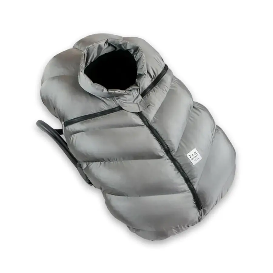 7 A.M. Enfant Car Seat Cocoon in Polar &ndash; Soft, Warm, and Safe for Newborns