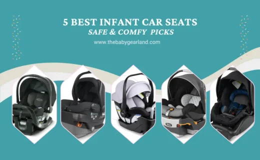 Best infant car seats guide with Graco, Chicco, UPPAbaby, Britax, Safety 1st.